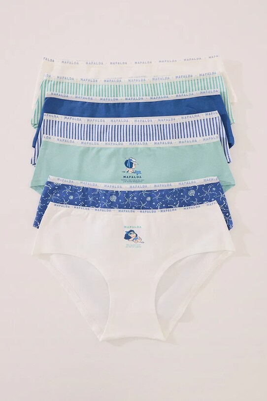women'secret figi bawełniane 7-pack 4939023 granatowy AW25