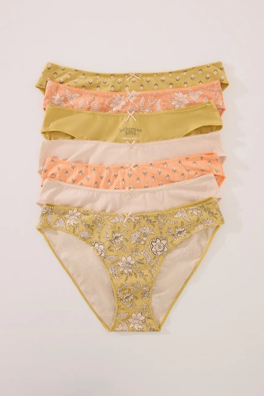 women'secret figi 7-pack 4939020 zielony AW25