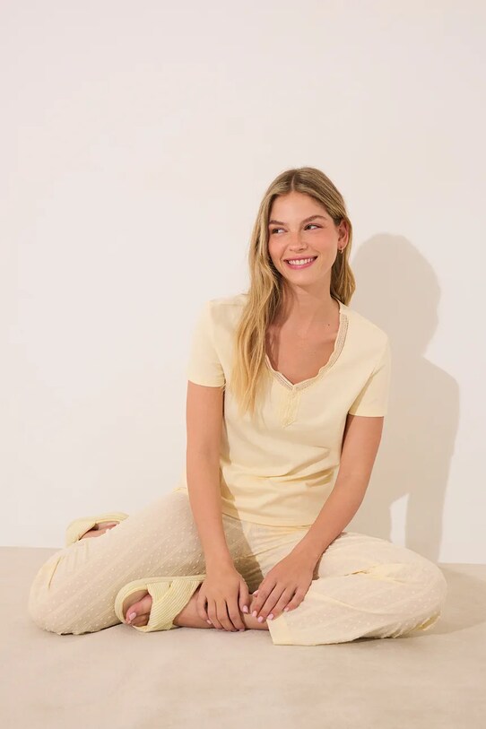 women'secret piżama bawełniana 3599231.
