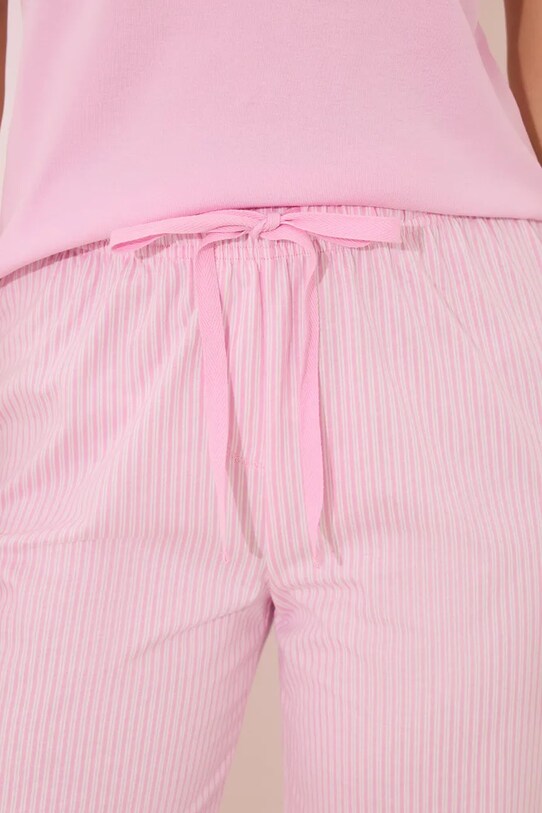 women'secret piżama bawełniana różowy 3599221