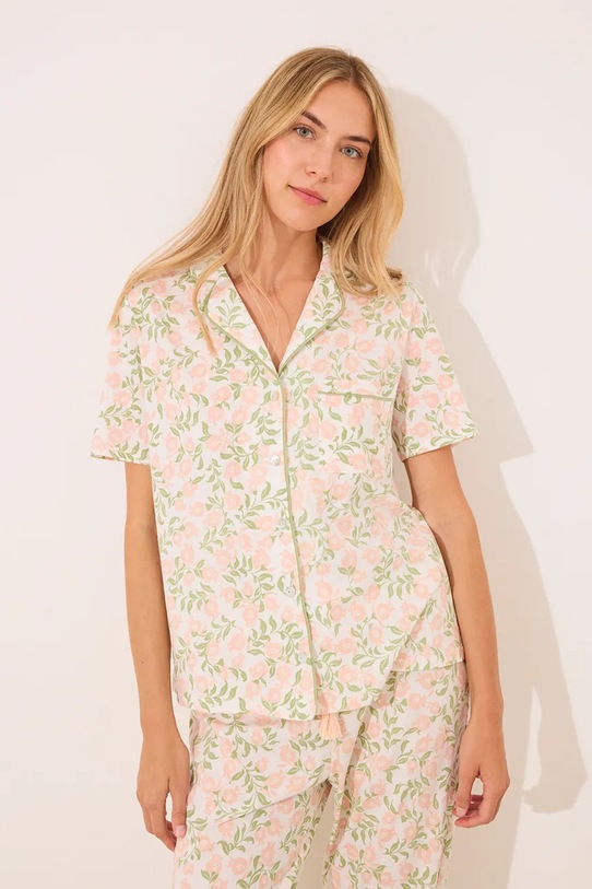 women'secret piżama bawełniana 3599217 różowy AW25