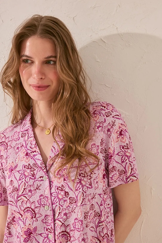 Odzież women'secret piżama 4859418 fioletowy