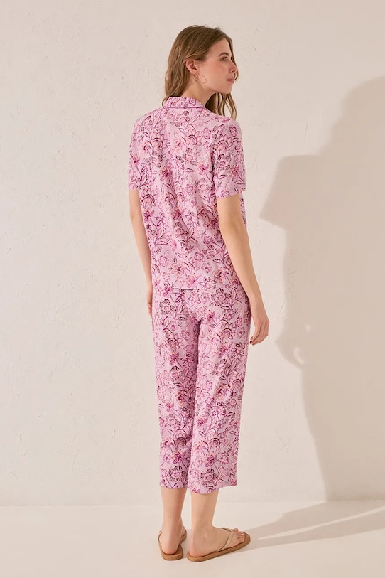 women'secret piżama 4859418 fioletowy