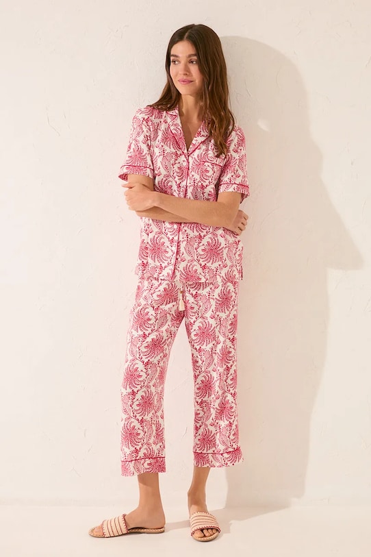 women'secret pijama set burgundia 4859416