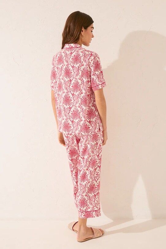 women'secret pijama 4859416 burgundia