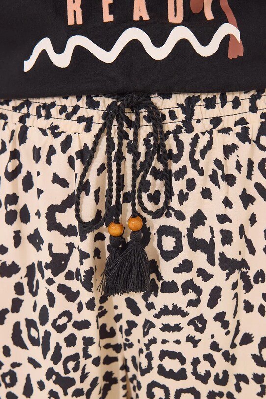 women'secret piżama bawełniana MICKEY czarny 3139914