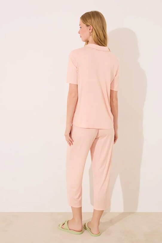 women'secret piżama 3599224 pomarańczowy