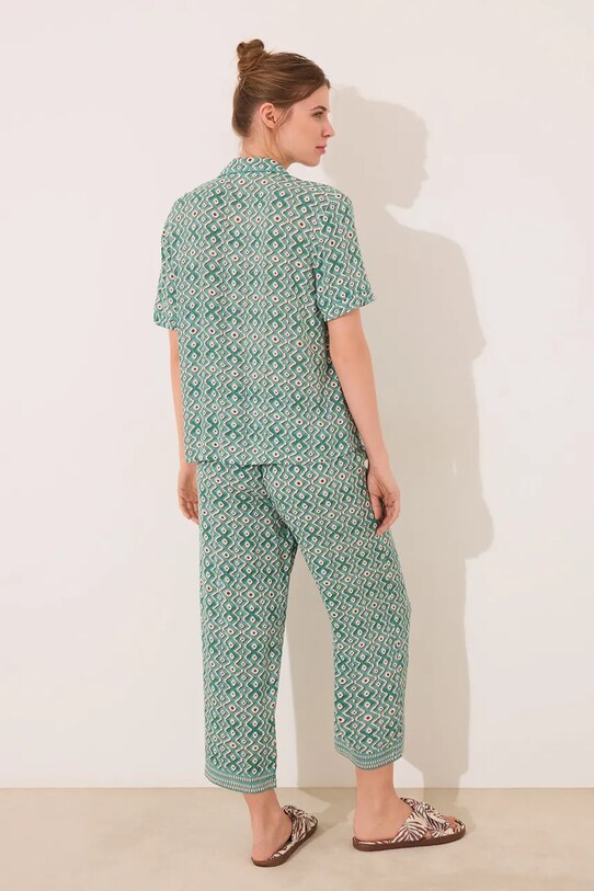 women'secret pijama 4859417 verde