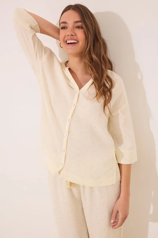 women'secret piżama 3599229 beżowy AW25