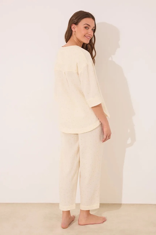 women'secret piżama 3599229 beżowy