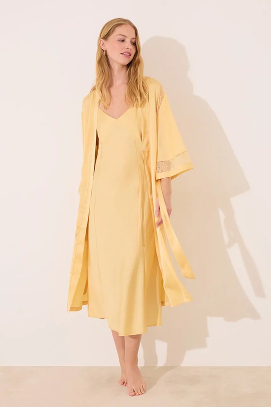 Халат women'secret жёлтый 2539004