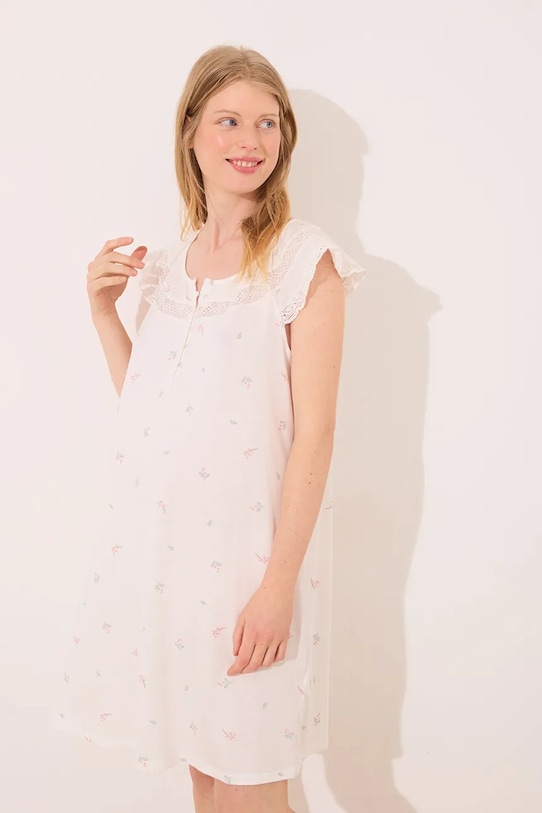 women'secret cămașă de noapte 3639176 alb AW25