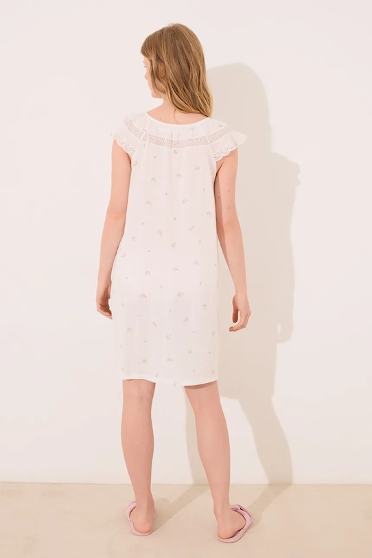 women'secret cămașă de noapte alb 3639176