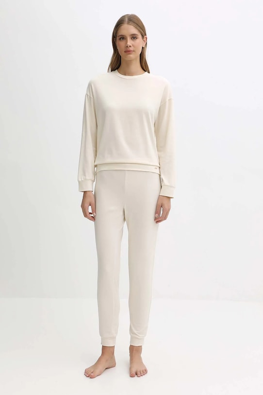 United Colors of Benetton piżama 3L333P04A beżowy AW25