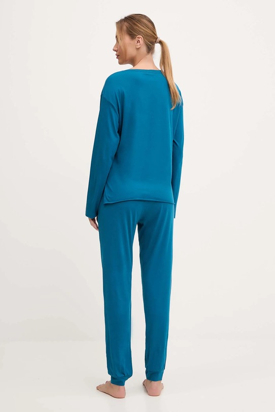 Odzież United Colors of Benetton piżama bawełniana 35VB3P048 niebieski