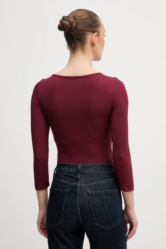Odzież United Colors of Benetton body 3P2Y3B005 bordowy