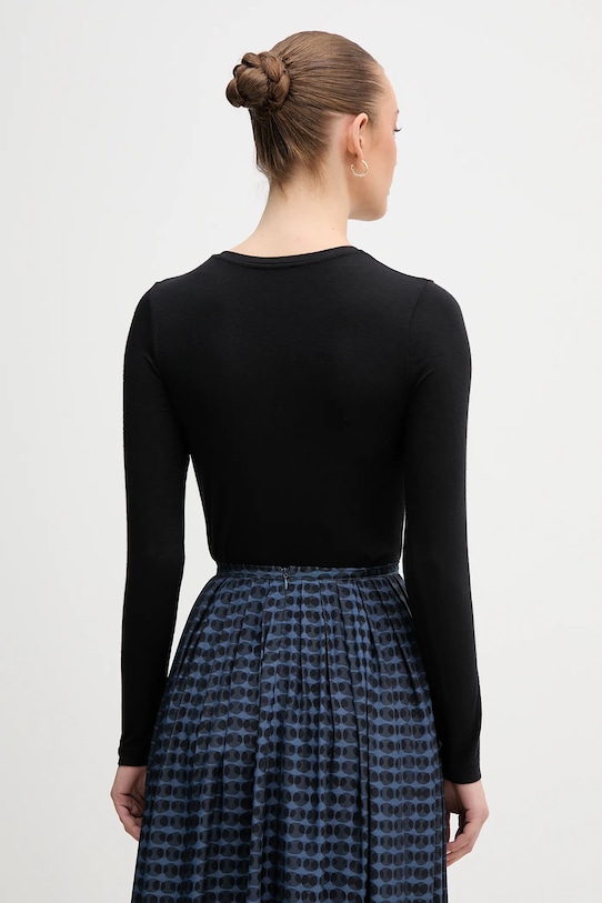 Odzież United Colors of Benetton body z domieszką kaszmiru 3LRU3B004 czarny