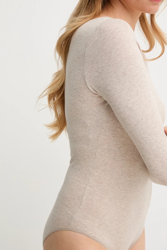 Odzież United Colors of Benetton body 3ZQM3B003 beżowy
