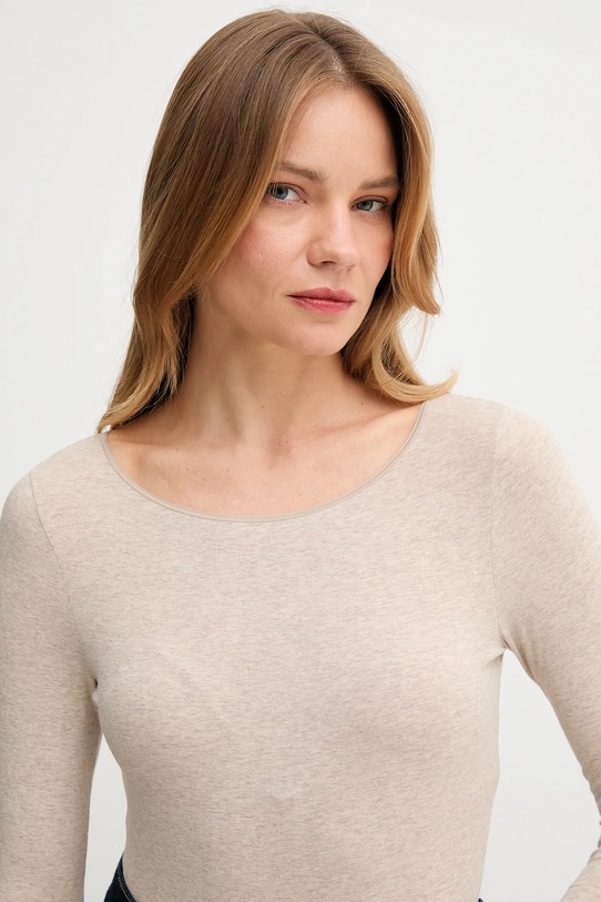 United Colors of Benetton body beżowy 3ZQM3B003