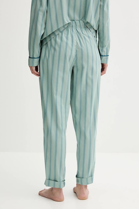 Îmbrăcăminte United Colors of Benetton pantaloni de plajă din bumbac 4MYG3F00M turcoaz