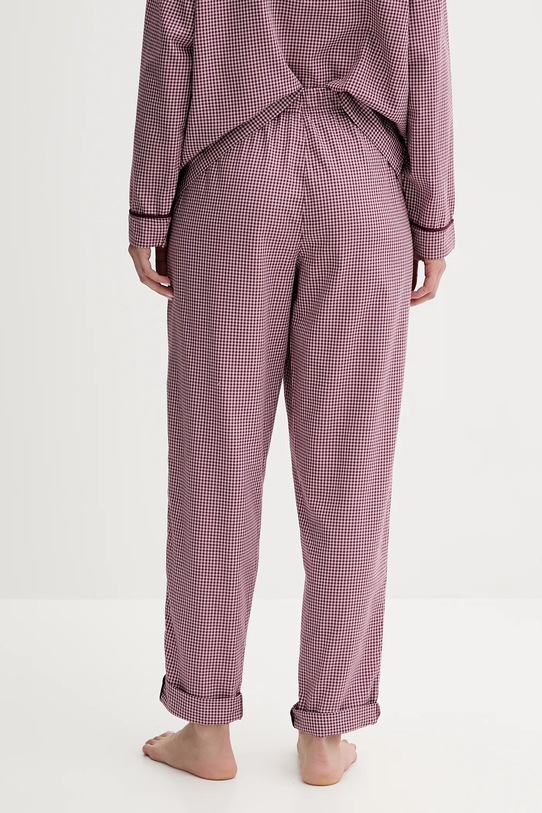 Îmbrăcăminte United Colors of Benetton pantaloni de plajă din bumbac 4MYG3F00M burgundia