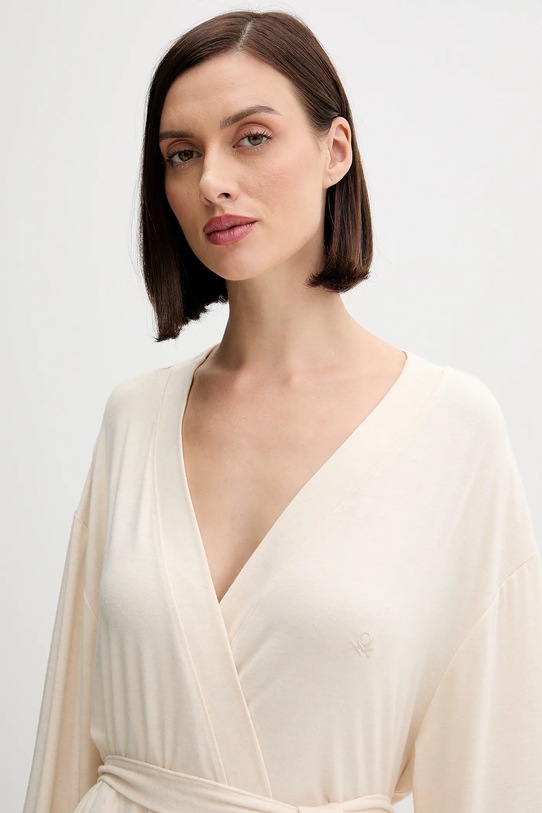 Abbigliamento United Colors of Benetton accappatoio 6TEV1C00D beige