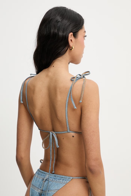 Odzież Diesel biustonosz kąpielowy damski TATIANA-DNM A18749.0BNCW niebieski