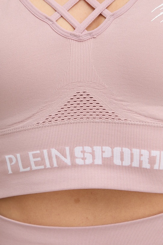 PLEIN SPORT biustonosz sportowy FAEC.WJU0086.STE003N różowy