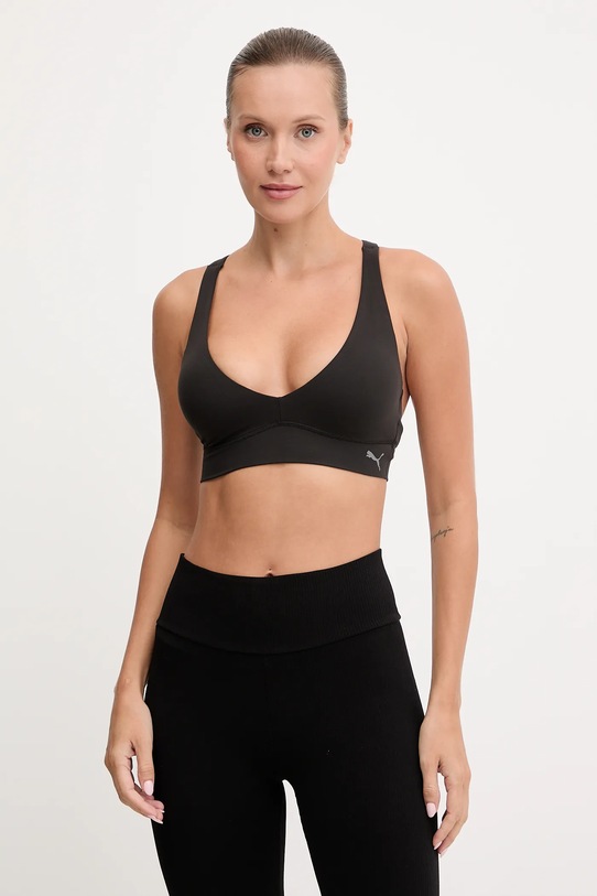 Спортен сутиен Puma без банели черен 527481