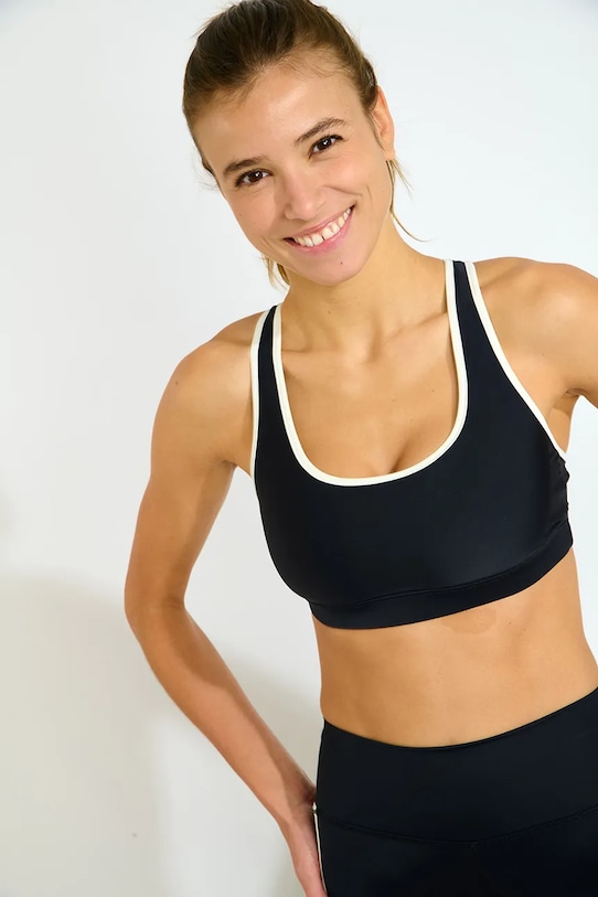 Športová podprsenka Banana Moon Wellflow ALIGN.WELLFLOW čierna