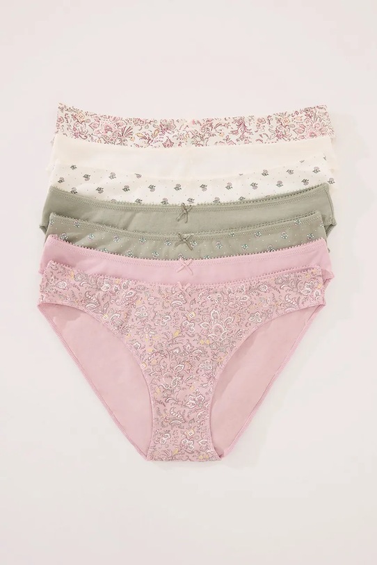 women'secret figi 7-pack 4932640 beżowy AW25