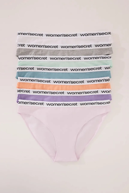 women'secret figi 7-pack 4932654 różowy AW25