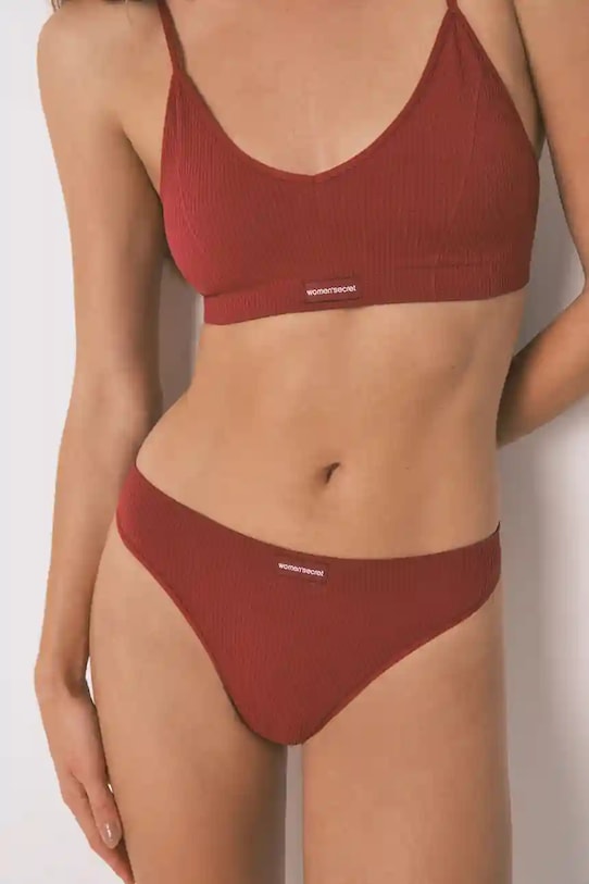 women'secret tanga fara cusatura burgundia 5122015