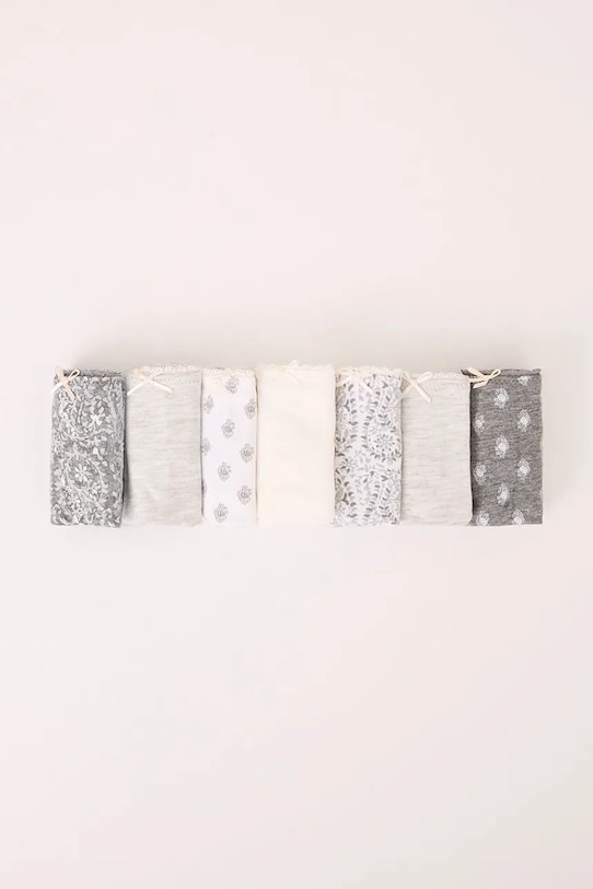 women'secret figi 7-pack dzianina szary 4932644