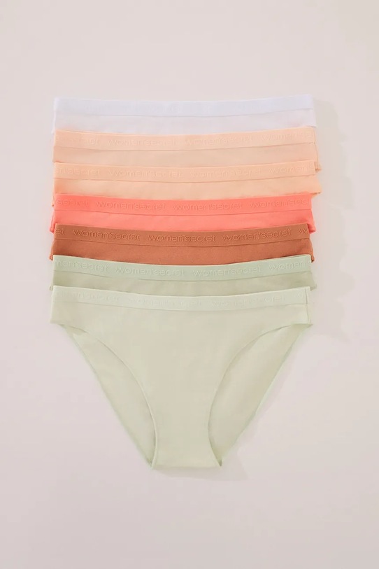 women'secret figi 7-pack 4932656 pomarańczowy AW25