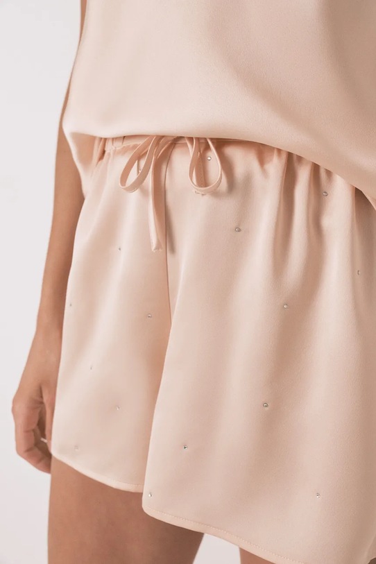 Odzież women'secret szorty piżamowe 2542460 pomarańczowy