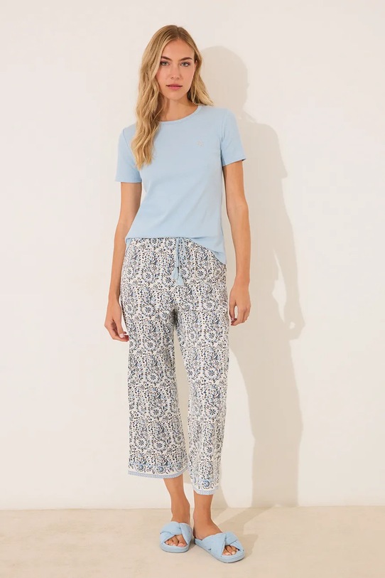 Πιτζάμα women'secret εμπριμέ μπλε 3592394