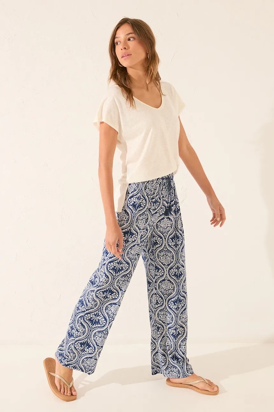 women'secret pantaloni de pijama bleumarin 3702236