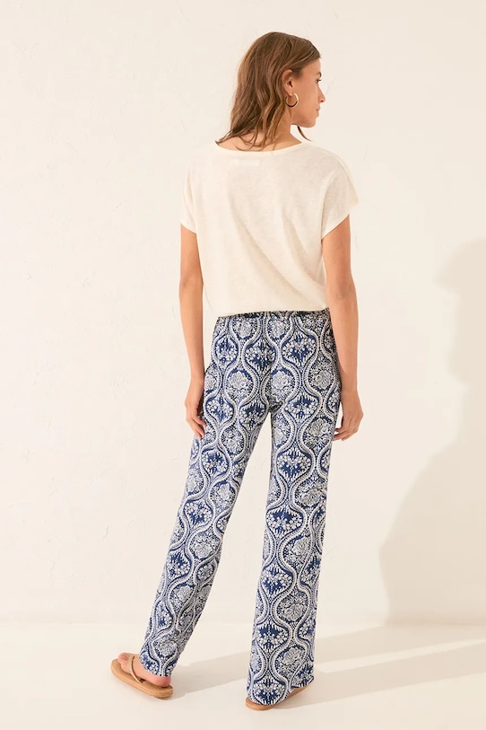 women'secret pantaloni de pijama 3702236 bleumarin