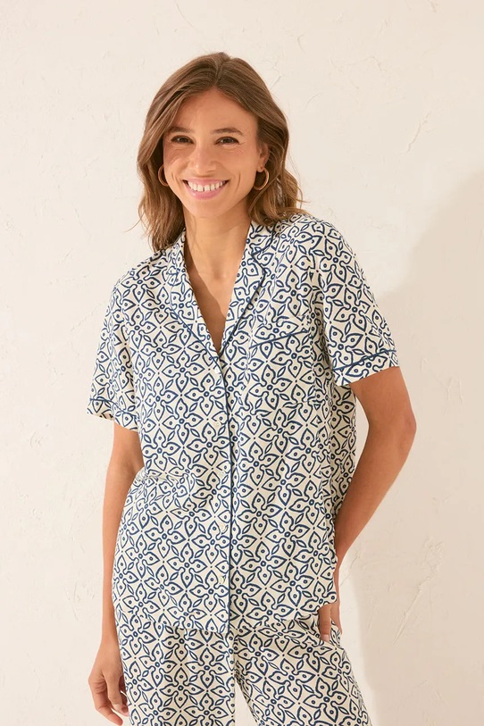 women'secret piżama 4852092 granatowy AW25