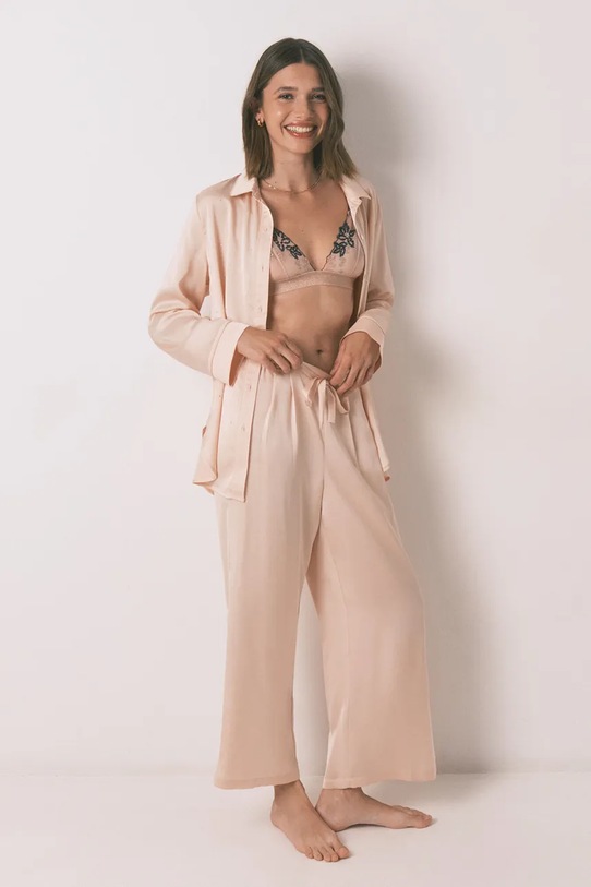 women'secret piżama tkanina pomarańczowy 2542458