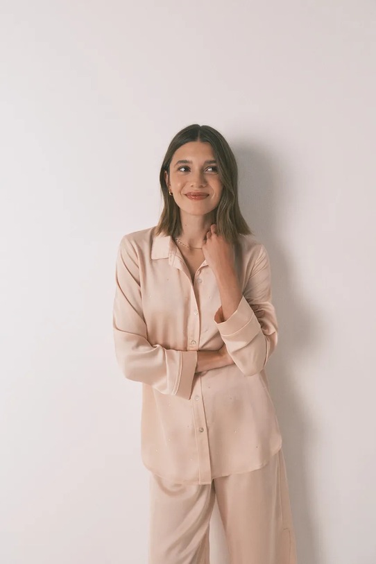 Odzież women'secret piżama 2542458 pomarańczowy