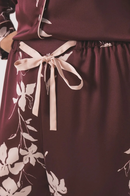 women'secret piżama bordowy 2542459