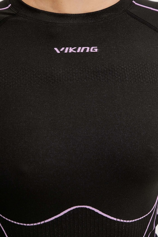Funkčné tričko s dlhým rukávom Viking Etna 2.0 500.27.6047 čierna