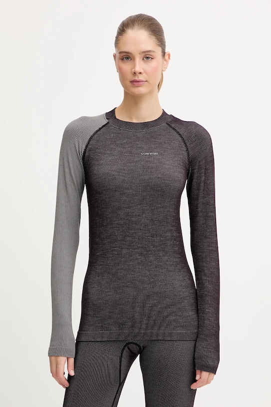Viking komplet bielizny funkcyjnej - legginsy i longsleeve Mounti 500.27.8757 szary AW25