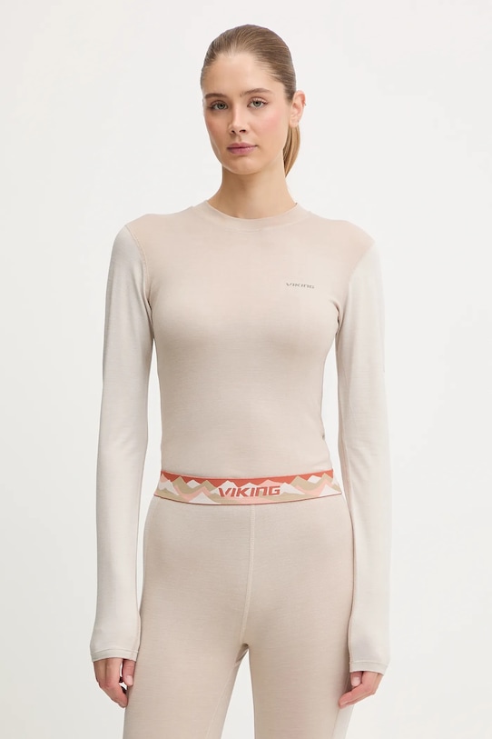 Viking komplet bielizny funkcyjnej Novena 500.27.9575 beżowy AW25