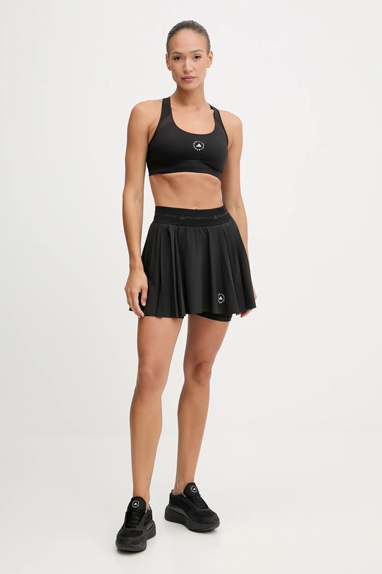 adidas by Stella McCartney sportmelltartó TruePurpose JW4539 fekete AW25