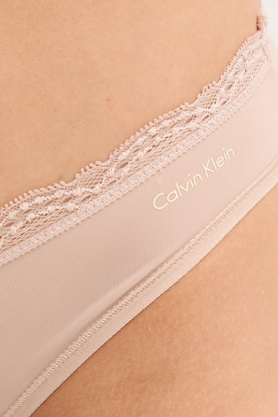 Odzież Calvin Klein Underwear figi LV00QD5271 beżowy