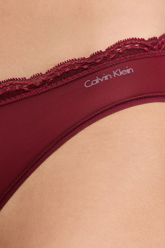 Odzież Calvin Klein Underwear figi LV00QD5271 bordowy