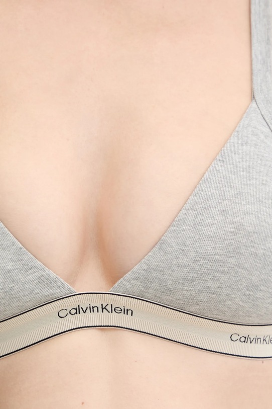 Бюстгальтер Calvin Klein Underwear серый LV00QF8369